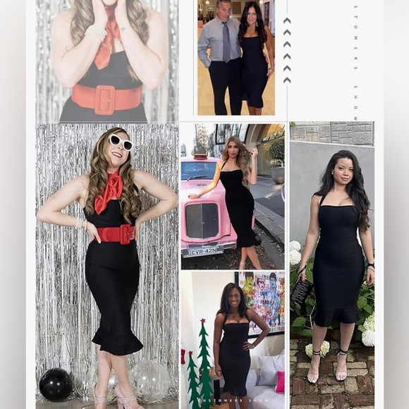 *BRAND NEW* Halter Fishtail Bodycon Dress!! - Picture 2 of 5